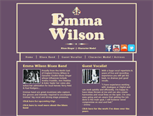 Tablet Screenshot of emmawilson.net